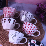 Set of 6 Handmade Mugs (for the price of 5) with premium quality material