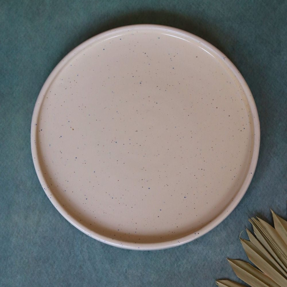 essential white platter made by ceramic