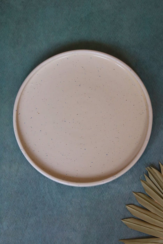 essential white platter made by ceramic