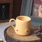 Yellow Lily Mug made by ceramic