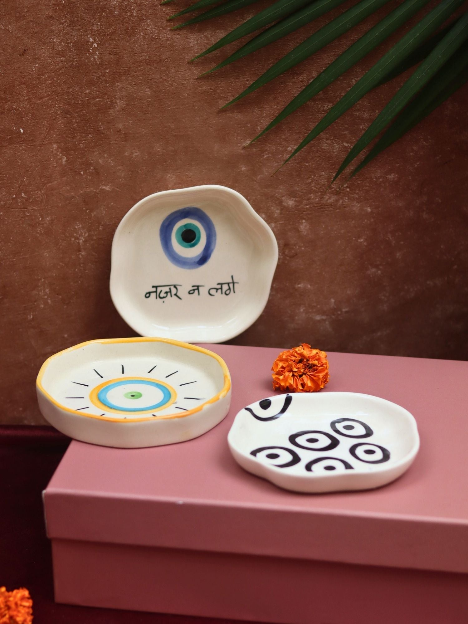 The Nazar Charm Luxe in a Gift Hamper made by ceramic