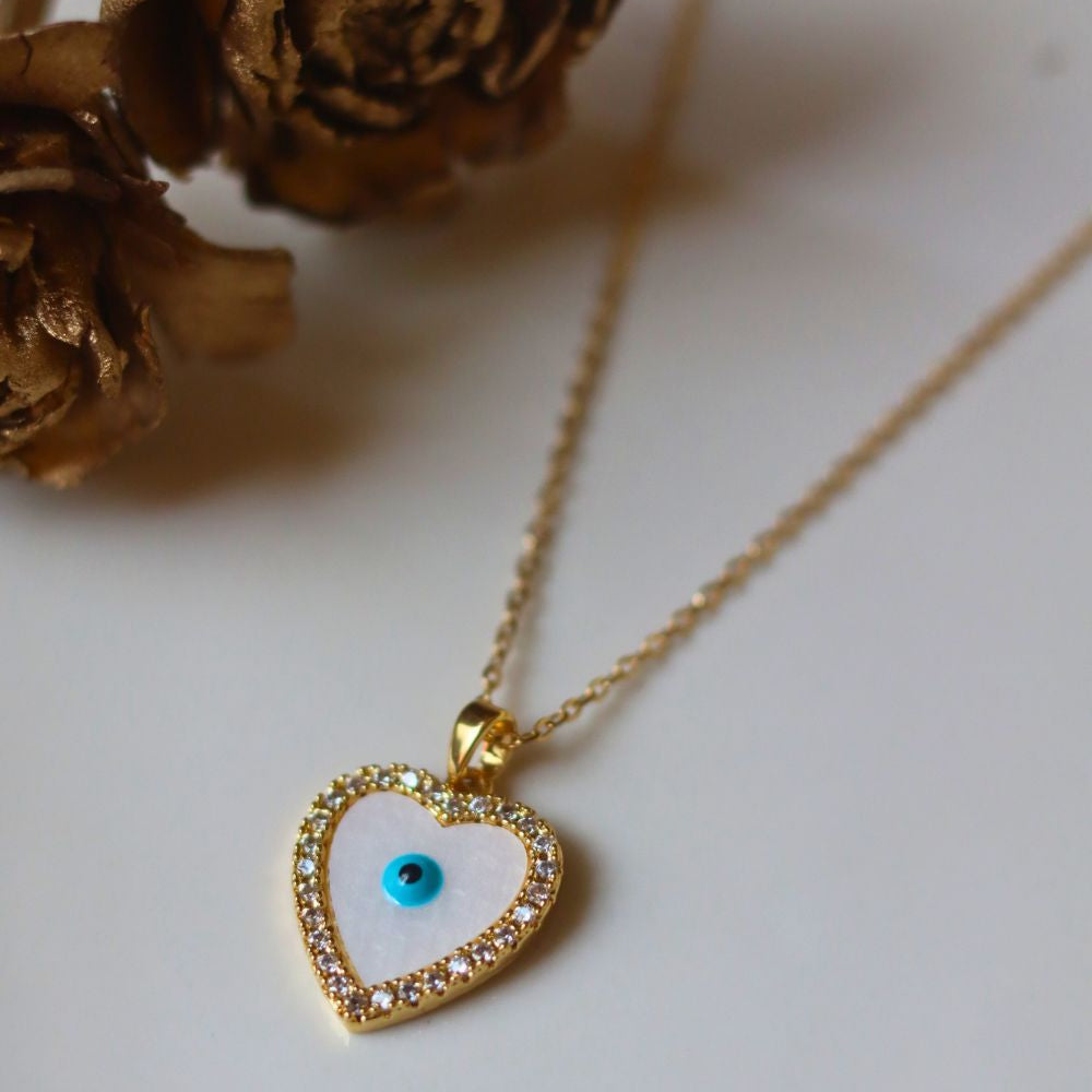 Anti tarnish Nazar na lage necklace