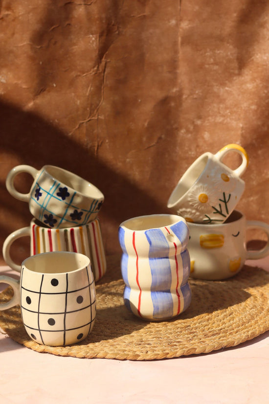Set of 6 Treat & Sweet Mugs (for the price of 5) made with premium quality material