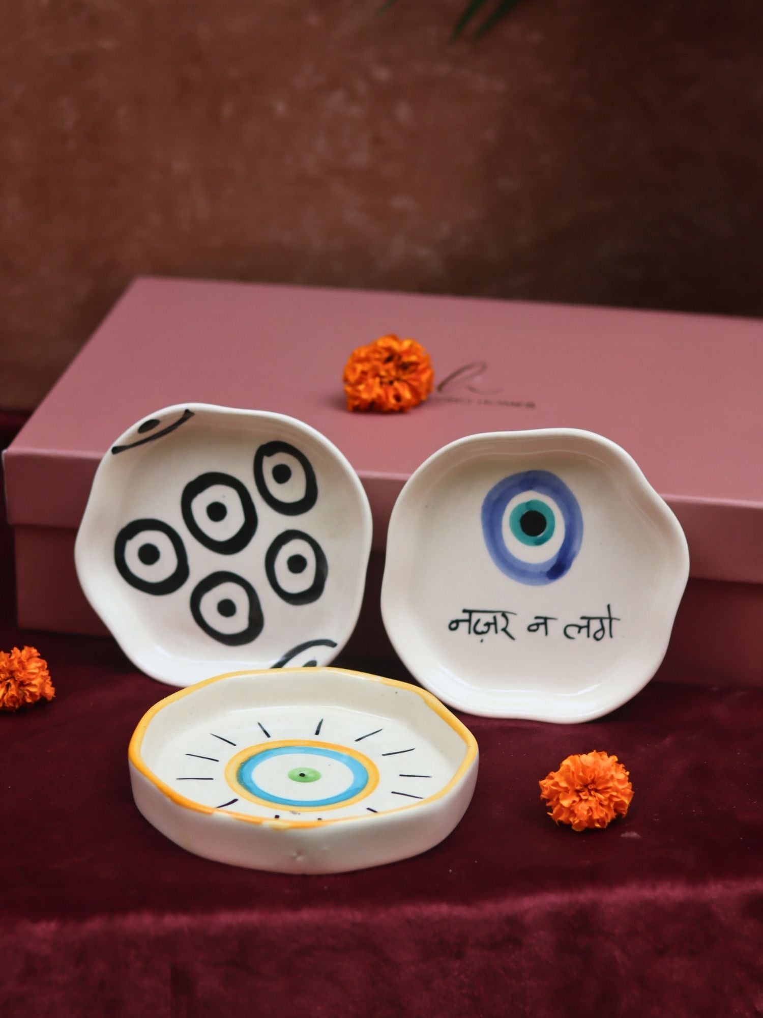 The Nazar Charm Luxe in a Gift Hamper with premium quality material