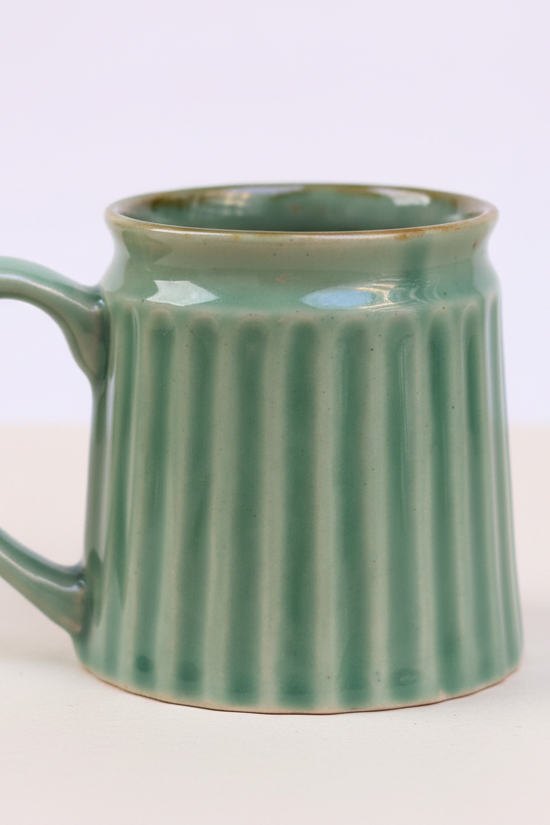 Basil Green Coffee Cup