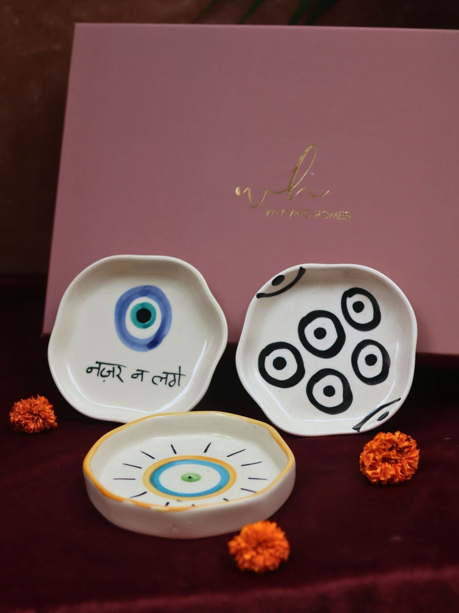 The Nazar Charm Luxe in a Gift Hamper handmade in India