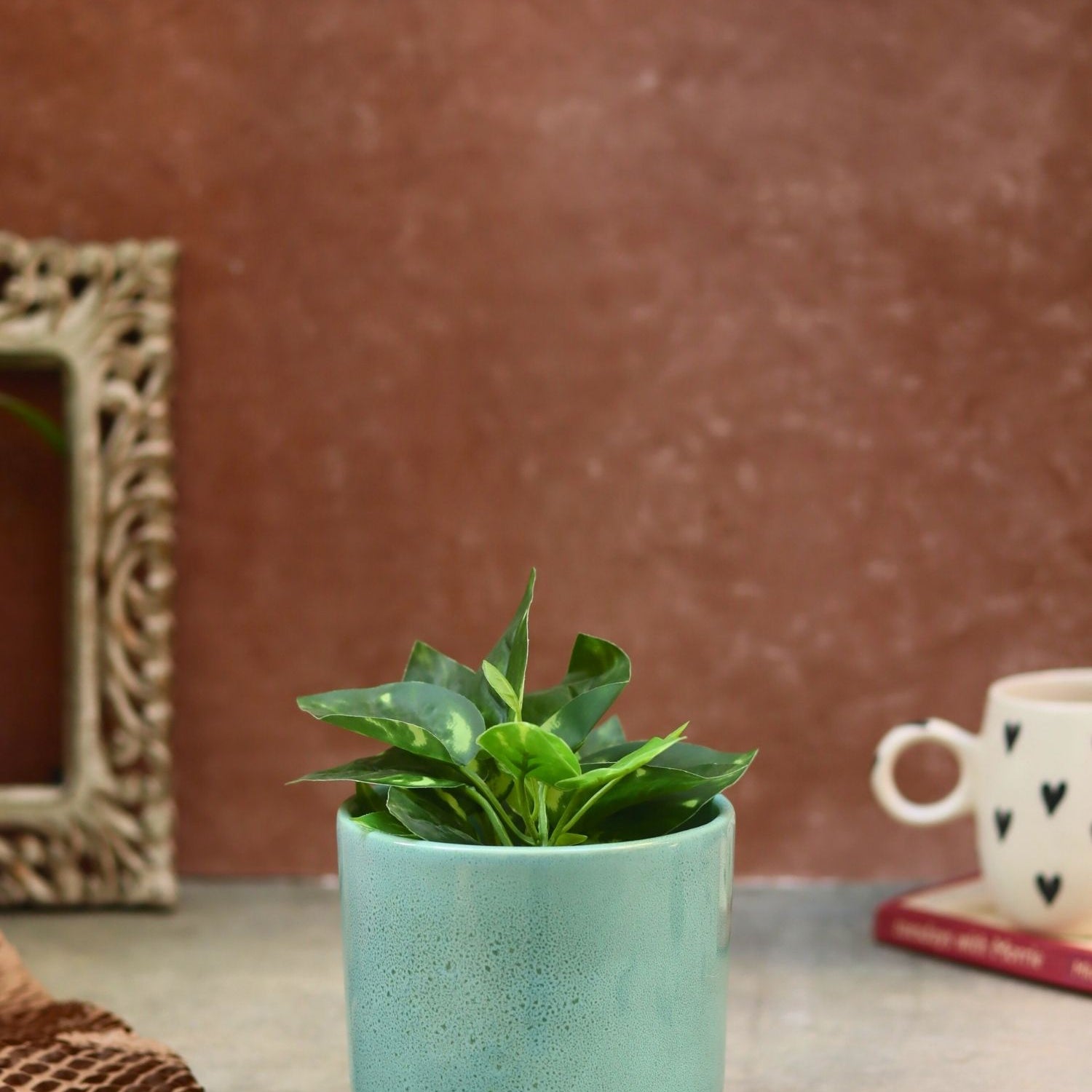 Mint Planter made by ceramic