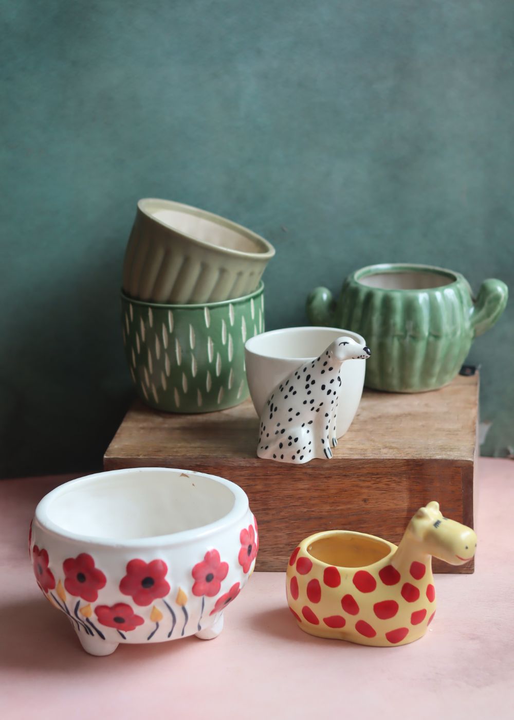 Set of 6 Aesthetic Planter (for the price of 5) with premium quality material