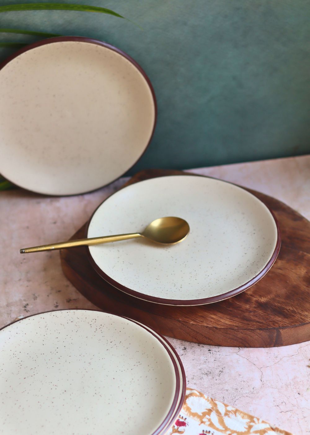 Set of 4 - Ivory Bliss Dinner Plate with premium quality material
