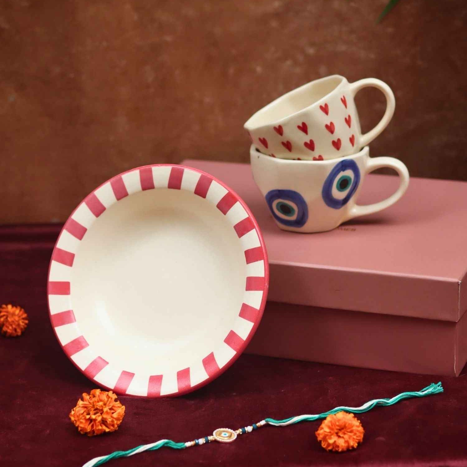 The Heartful Delight Luxe Rakhi Gift Hamper