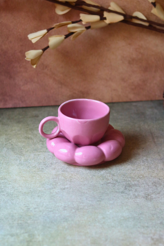 Ceramic cup & saucer