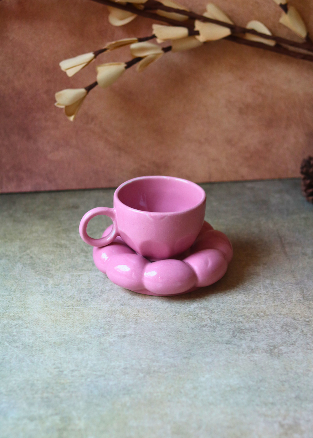 Ceramic cup & saucer