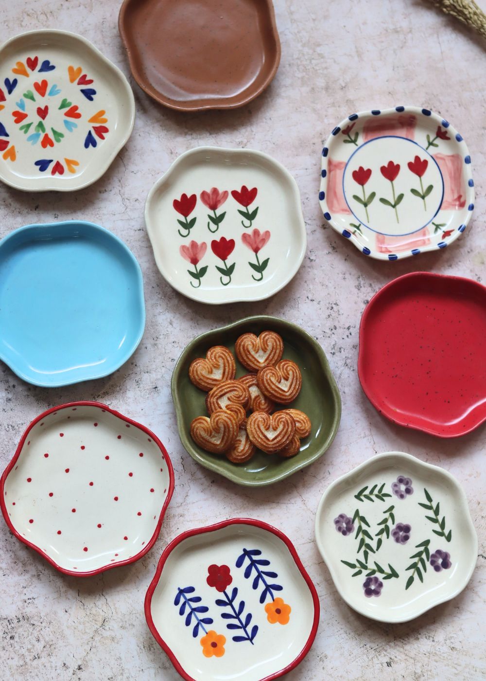 Set of 10 Best Selling Dessert Plate (For the Price of 7) with premium quality material
