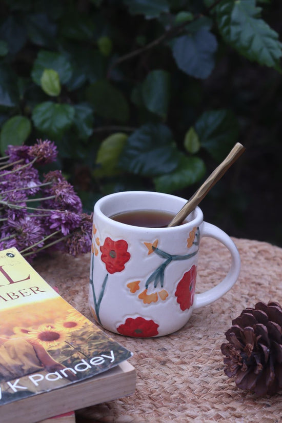 Garden Dreams Mug handmade in india