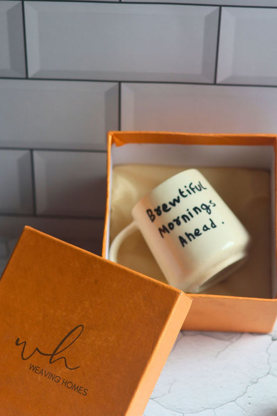 handmade brewtiful morning mug 