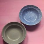 Grey & Speckled Pasta Plates - Set of 2 with premium quality material