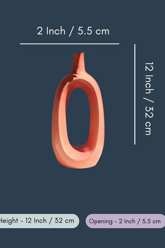 Pink Contour Vase - Tall