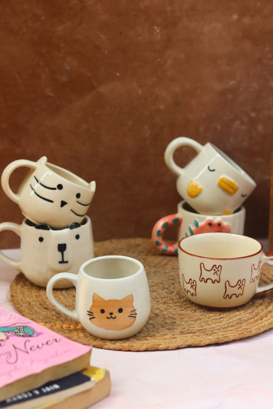 Handmade Set of 6 Hotselling Pinteresty Mugs (for the price of 5)