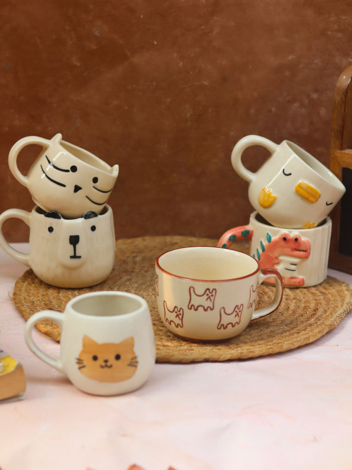 Set of 6 Hotselling Pinteresty Mugs (for the price of 5) made by ceramic