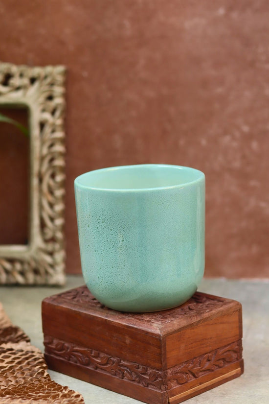 Mint Planter handmade in India