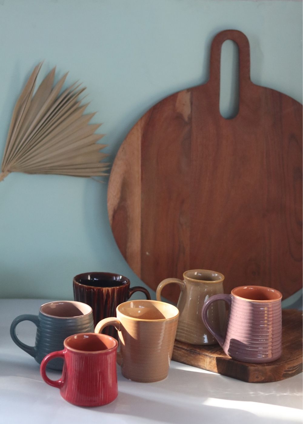 handmade Set of 6 Artisan Delight Mugs (for the Price of 5)