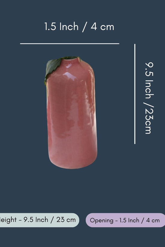 Pink Tall Vase