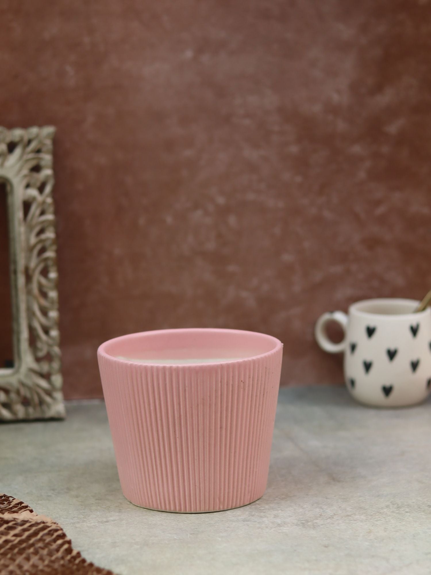 Rosy Pink Planter handmade in India