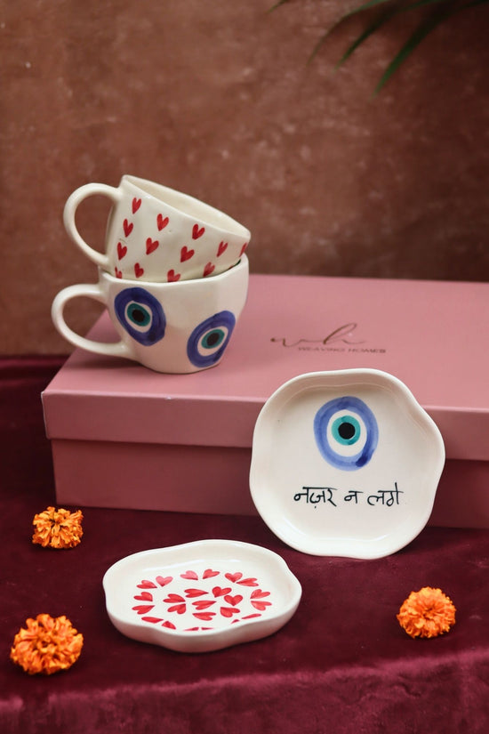 Handmade lead free The Heart & Evil eye Luxe Gift Hamper