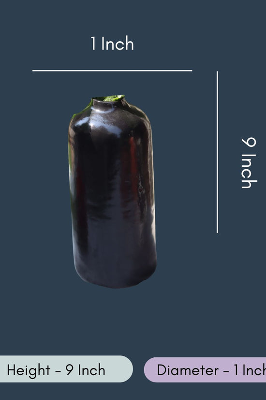 Black Tall Vase