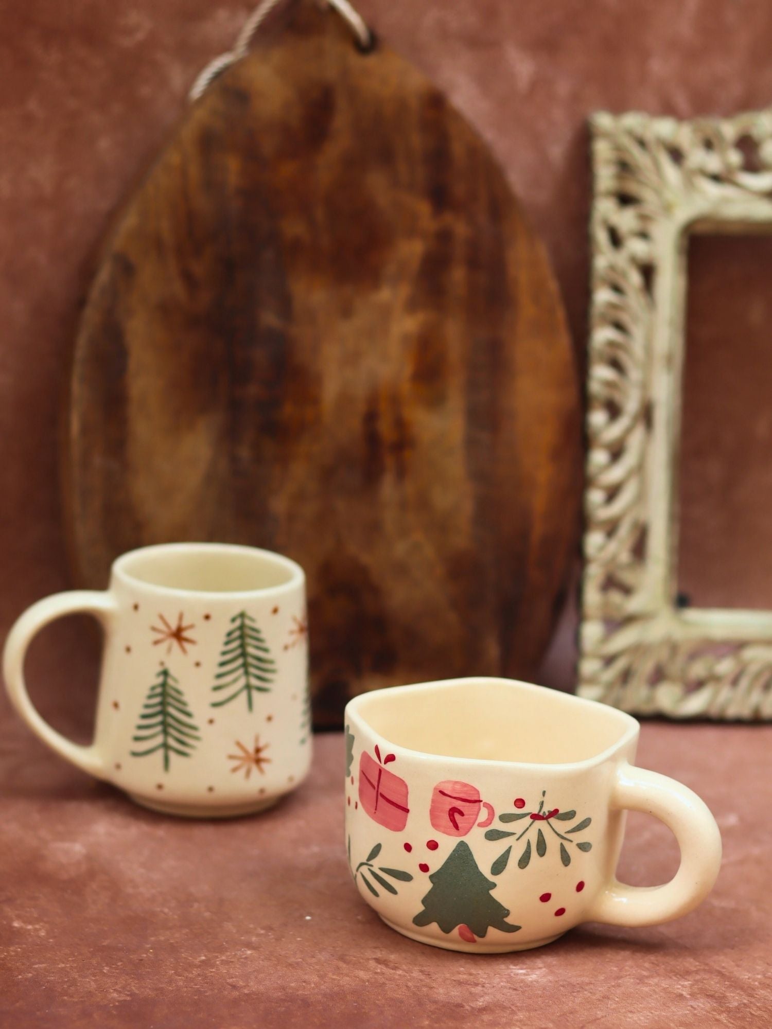 Set of 2 - The X-Mas & Cozy Christmas Mug with premium quality material