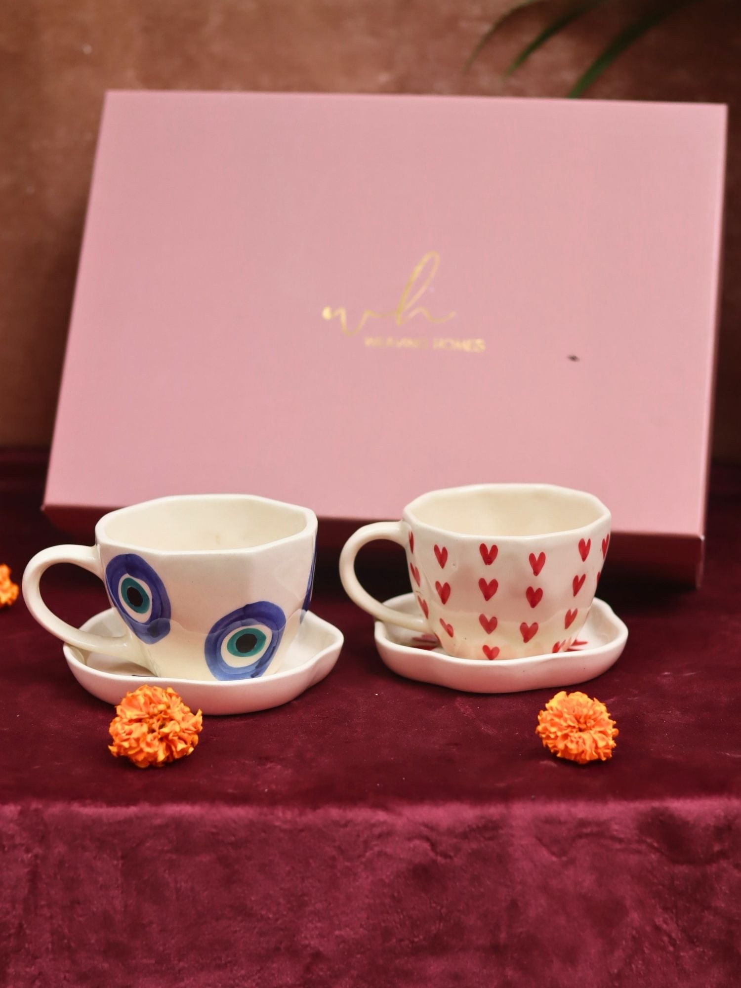 The Heart & Evil eye Luxe Gift Hamper with premium quality material