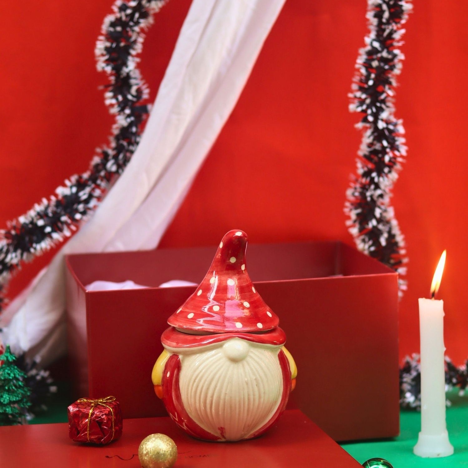 Lead free The Cutest Santa Jar in a Gift Box