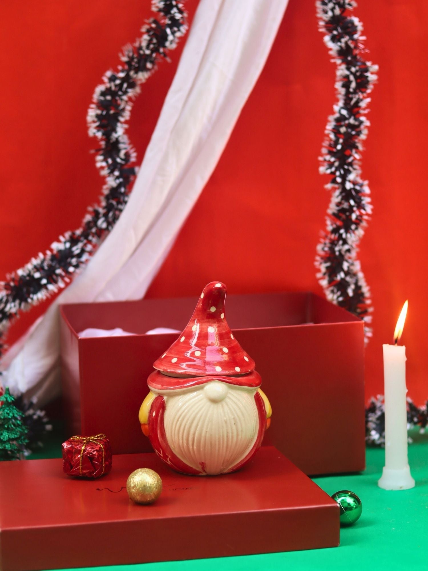 Lead free The Cutest Santa Jar in a Gift Box