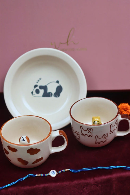 Handmade lead free The Pawfect Luxe Rakhi Gift Hamper