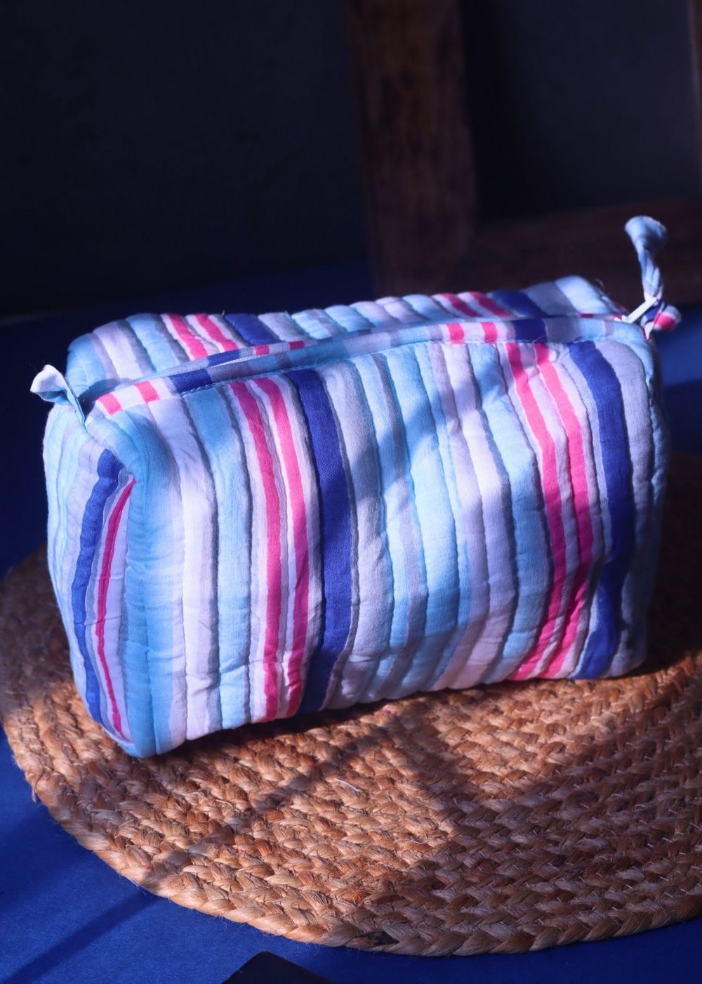 Poshte  Toiletry Bag - Large handmade in india