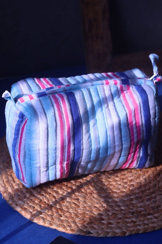 Poshte  Toiletry Bag - Large handmade in india