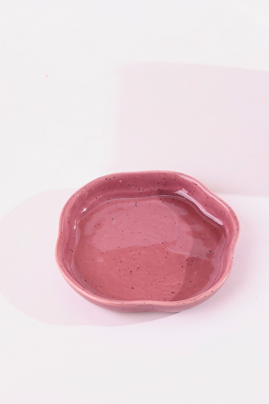 Lavender dessert plate 