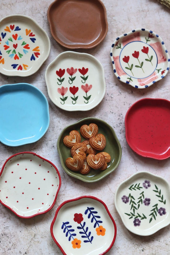 Set of 10 Best Selling Dessert Plate (For the Price of 7) handmade in india
