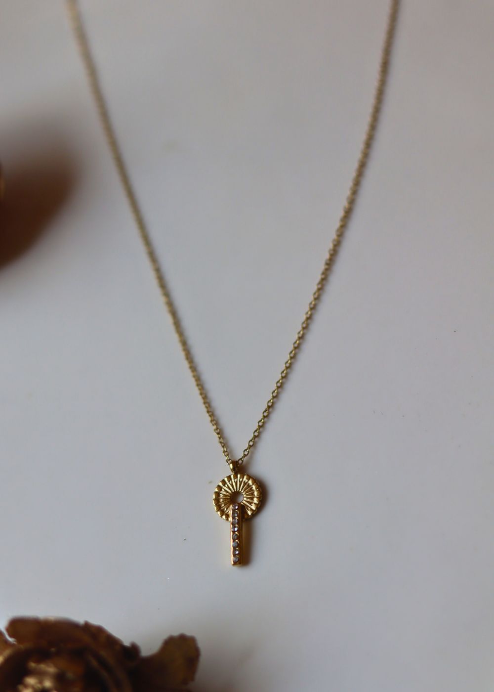 Minimal Chic Necklace handmade in india