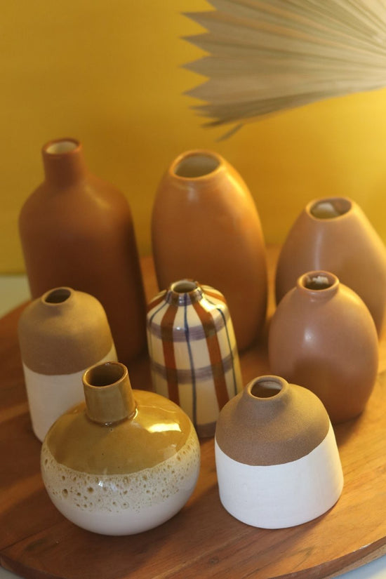 Set of 8 Serenity Vases