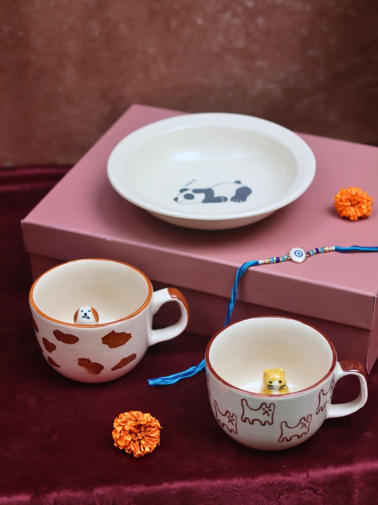 The Pawfect Luxe Rakhi Gift Hamper with premium quality material