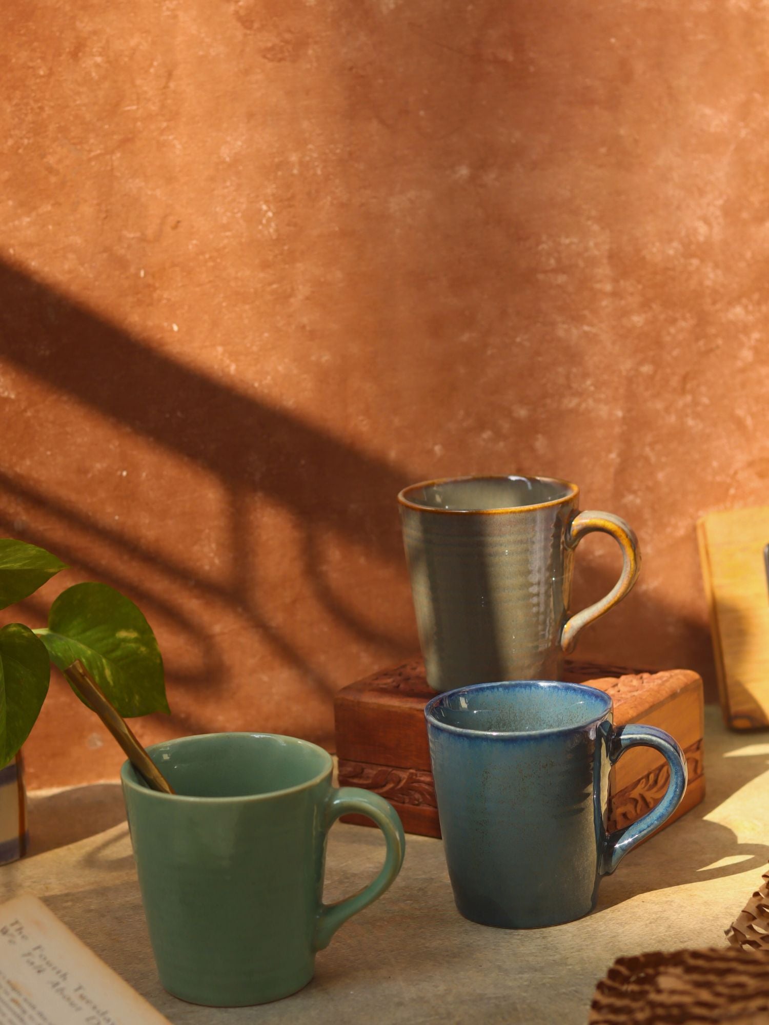 Set of 3 - Essential Coffee Mug with premium quality material