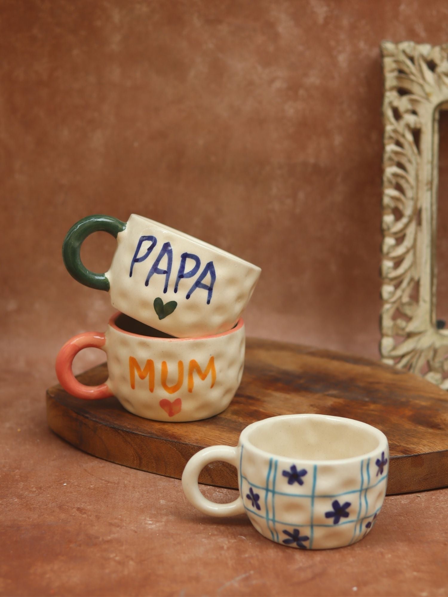 handmade Set of 3 - Sweet Sip Mugs combo