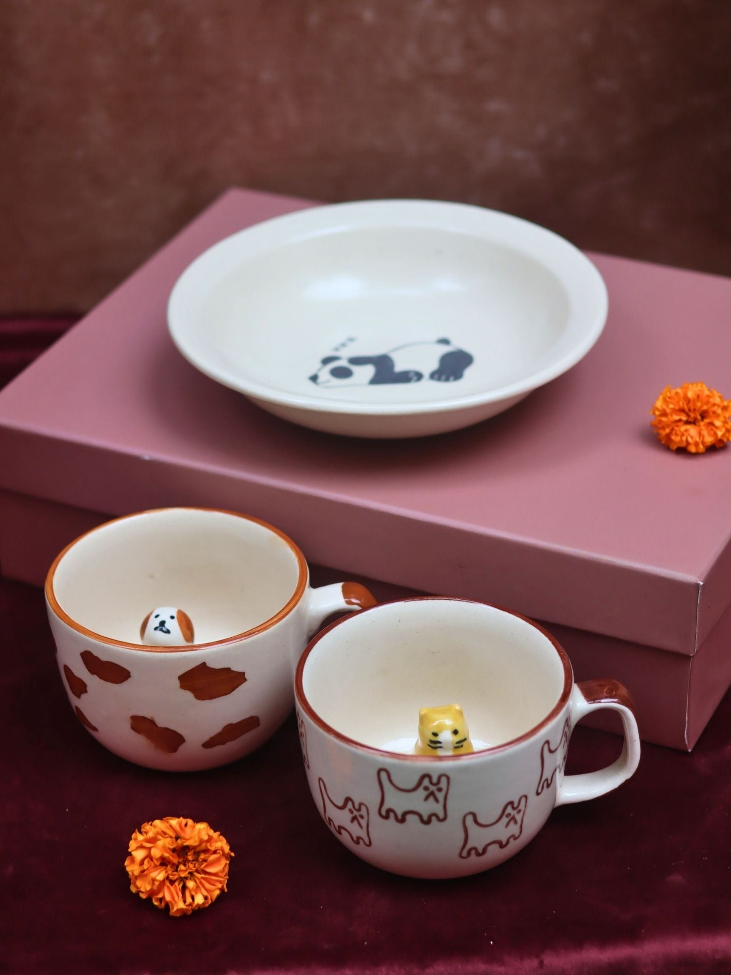 Handmade lead free The Pawfect Luxe Rakhi Gift Hamper