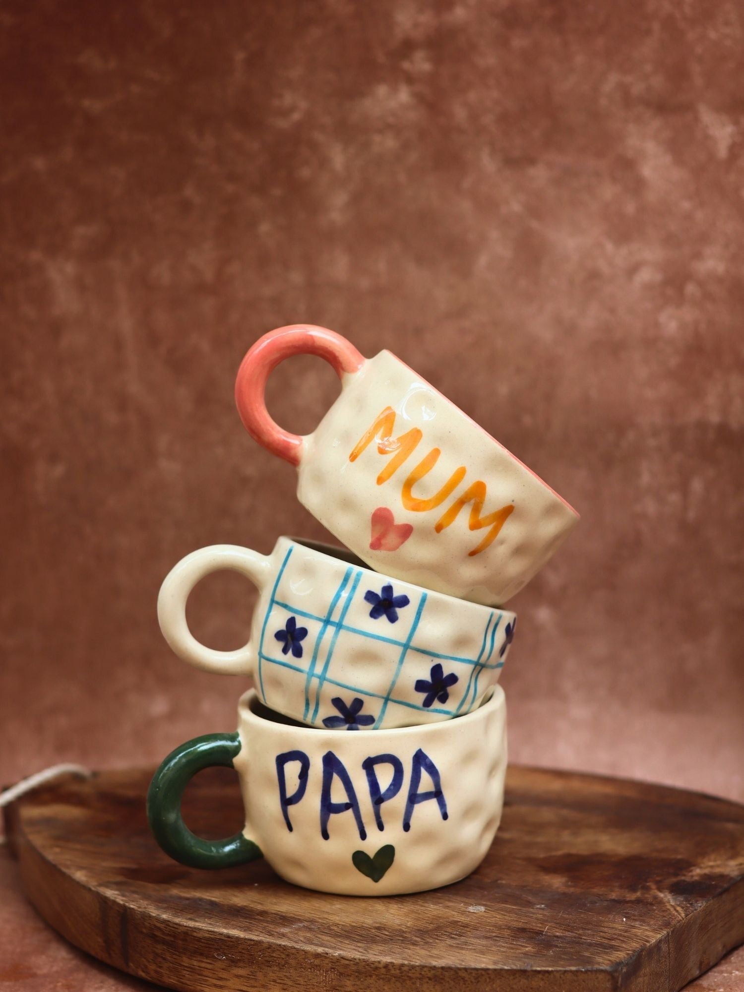 Set of 3 - Sweet Sip Mugs combo with premium quality material