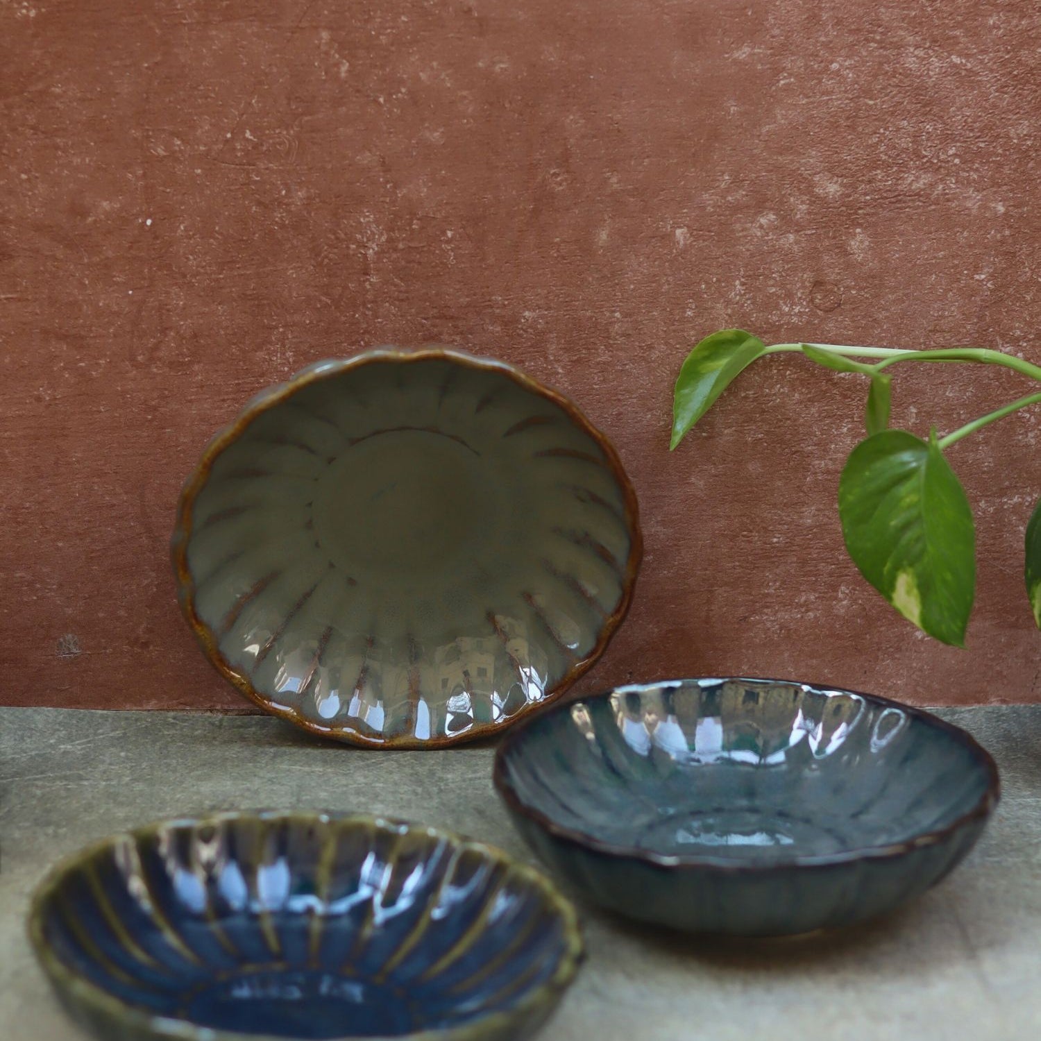 Handmade Set of 3 - Blossom Bowls combo