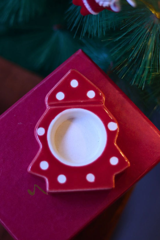 Christmas Tree Tea light Holder in a Gift Box with premium quality material