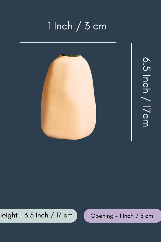 Misfit White Vase