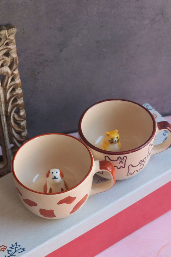 Dog & The OG Cat mug in a premium gift box