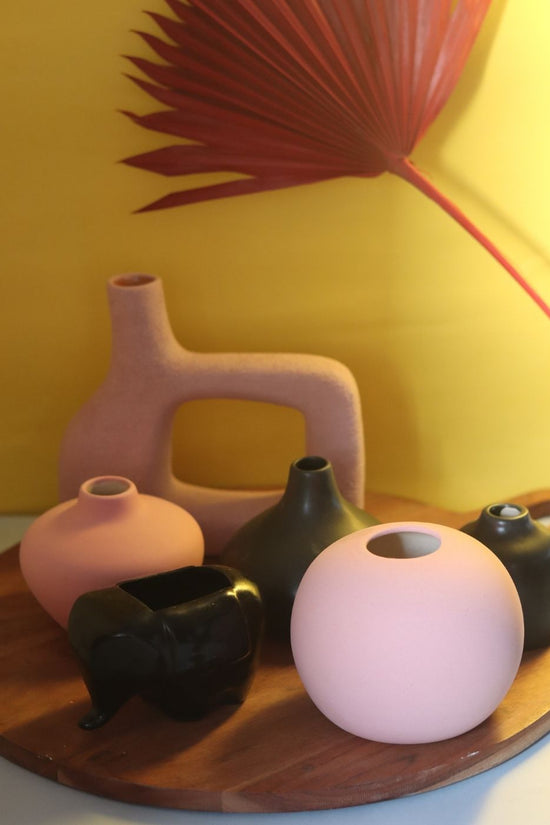 Set of 6 Blushy Night Combo (for the price of 5) made by ceramic